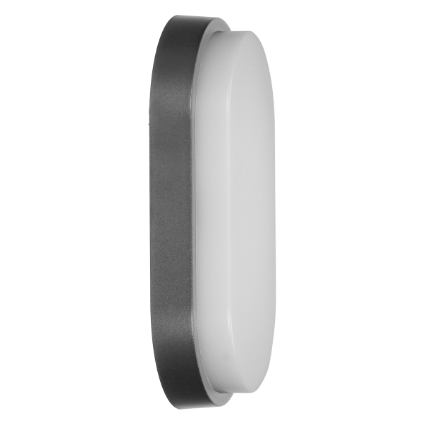 NEFRYT LED 10W, garden luminaire, 800lm, IP54, 4000K, grey