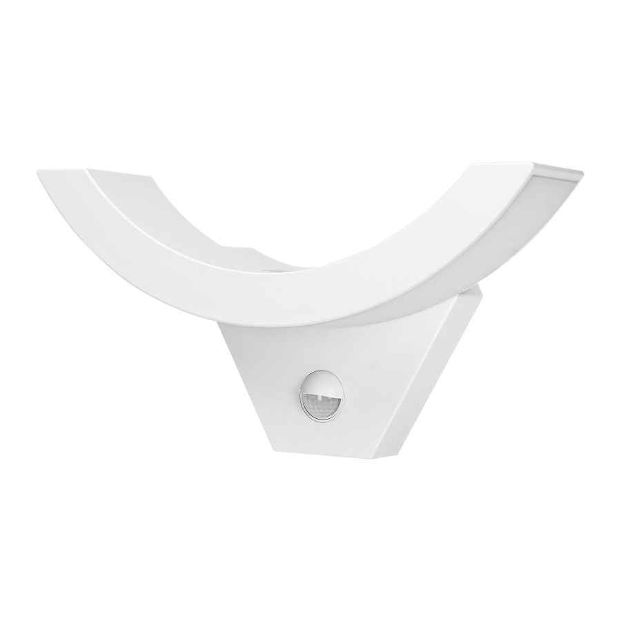 SPINEL LED garden luminaire 10W with PIR motion sensor