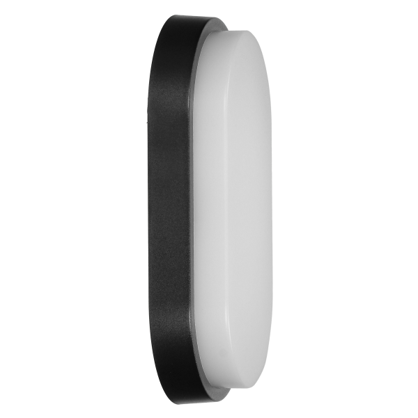 NEFRYT LED 15W, oprawa ogrodowa, 1100lm, IP54, 4000K, czarna