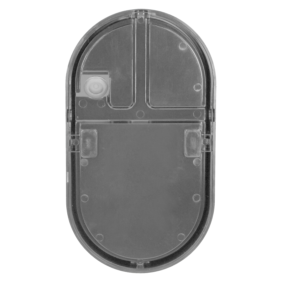 NEFRYT LED 15W, oprawa ogrodowa, 1100lm, IP54, 4000K, szara