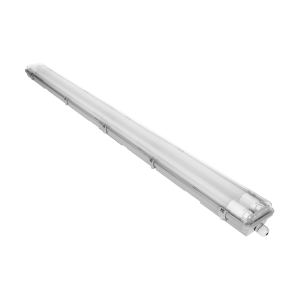 HERM hermetic luminaire for professional use, T8 LED 2x22W, IP65, tube length: 150cm.