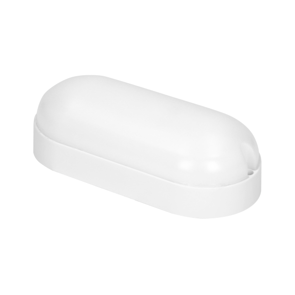 RISMO LED OVAL bulkhead fixture 7W, 630lm, IP65, IK08, 4000K