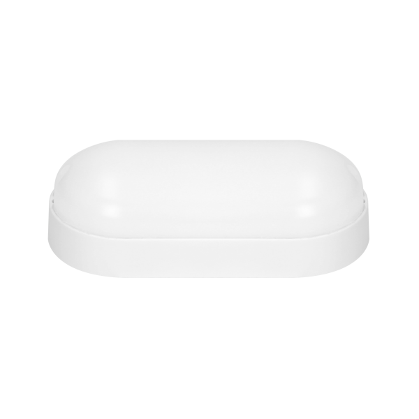 RISMO LED OVAL bulkhead fixture 12W, 1080lm, IP65, IK08, 4000K