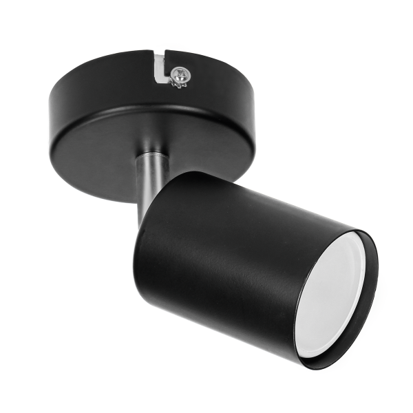 DOA SP 10 wall and ceiling light, GU10, max. 50W, IP20, black