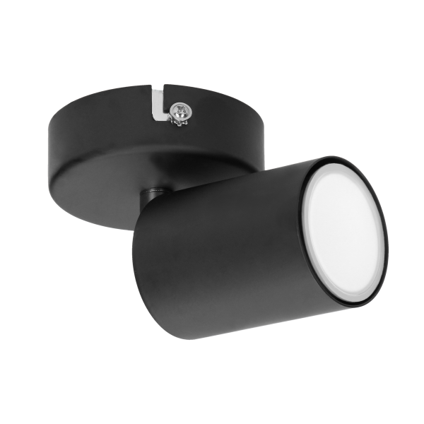 DOA SP 10 wall and ceiling light, GU10, max. 50W, IP20, black