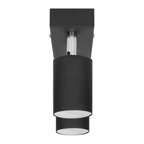 DOA SP 2l wall and ceiling light, GU10, max. 2x50W, IP20, black