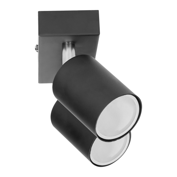 DOA SP 2I, oprawa ścienno-sufitowa, GU10 max. 2x50W, IP20, czarna