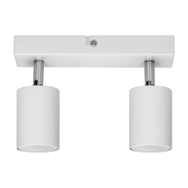 DOA SP 2l wall and ceiling light, GU10, max. 2x50W, IP20, white
