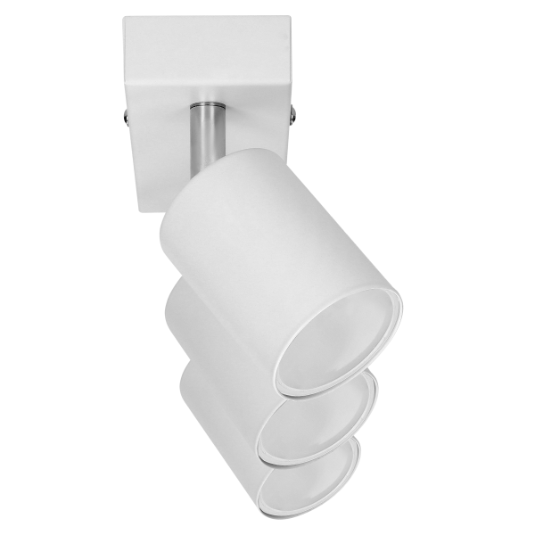 DOA SP 3l wall and ceiling light, GU10, max. 3x50W, IP20, white