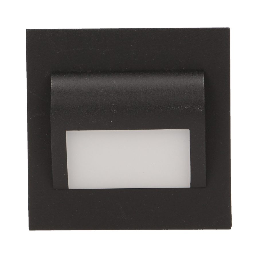LED staircase luminaire DRACO, 3000K, black
