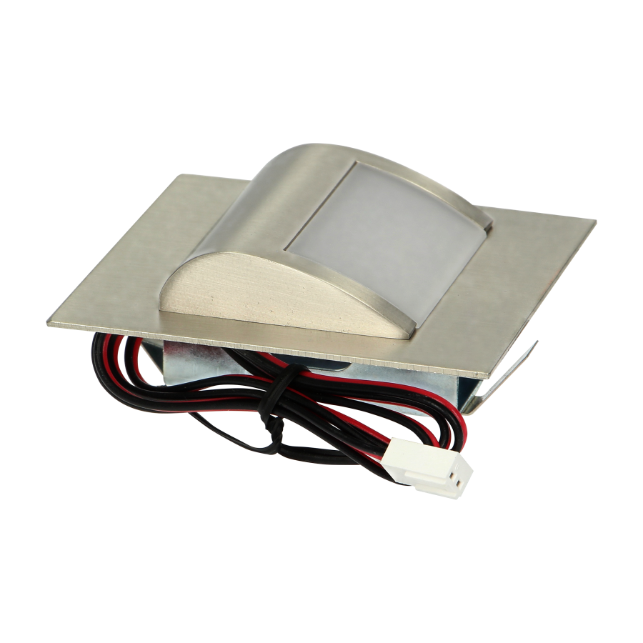 LED staircase luminaire DRACO, 3000K, satin