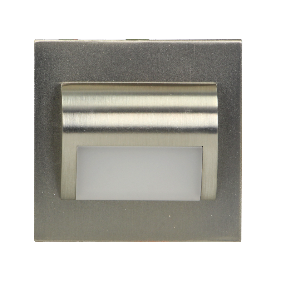 LED staircase luminaire DRACO, 6000K, satin