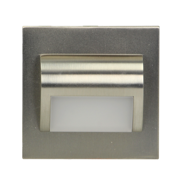 LED staircase luminaire DRACO, 6000K, satin