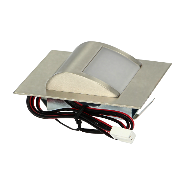 DRACO LED 1,2W, oprawa schodowa podtynkowa, 12V DC, 100lm, 6000K, satyna