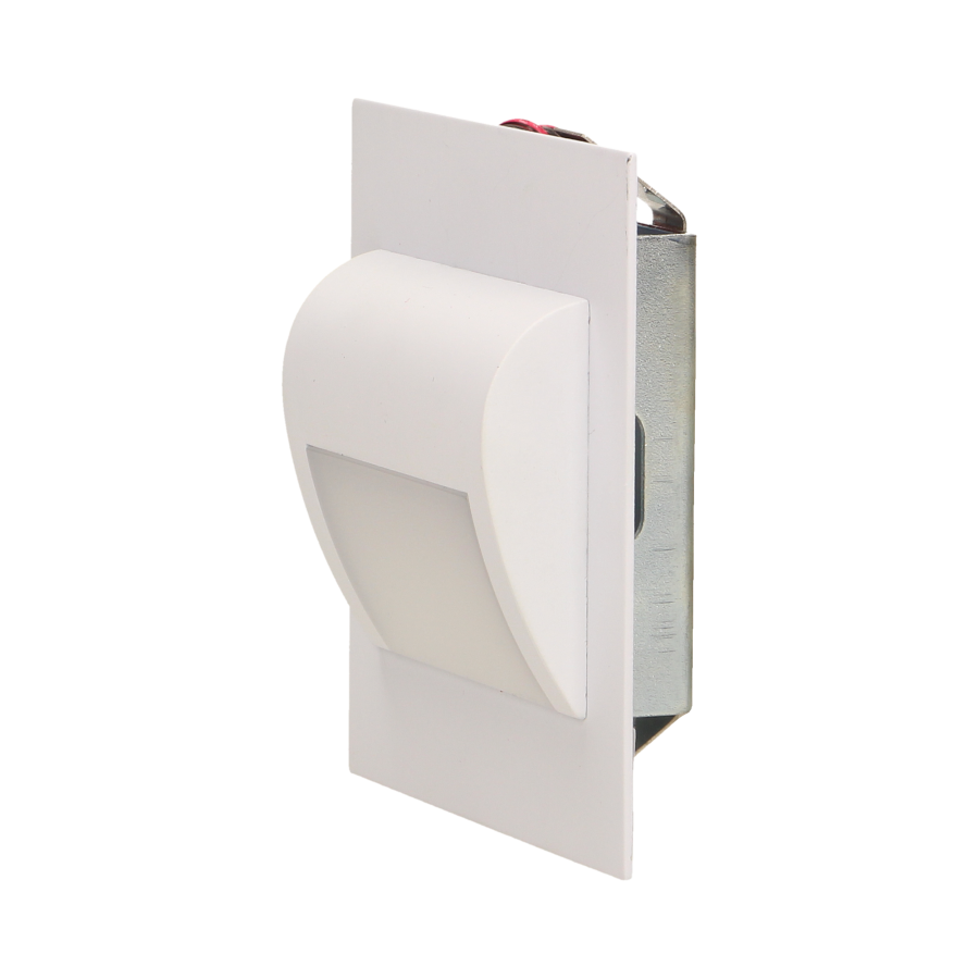 LED staircase luminaire DRACO, 6000K, white