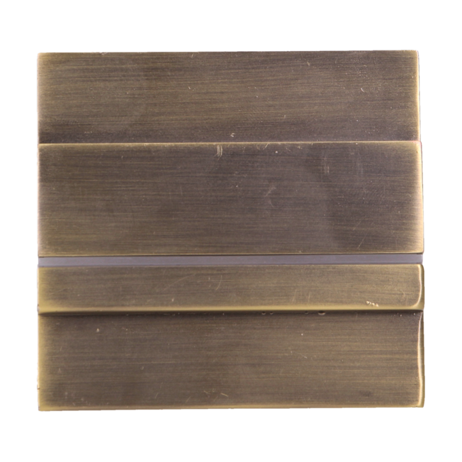 LED staircase luminaire CYGNUS, 3000K, brass