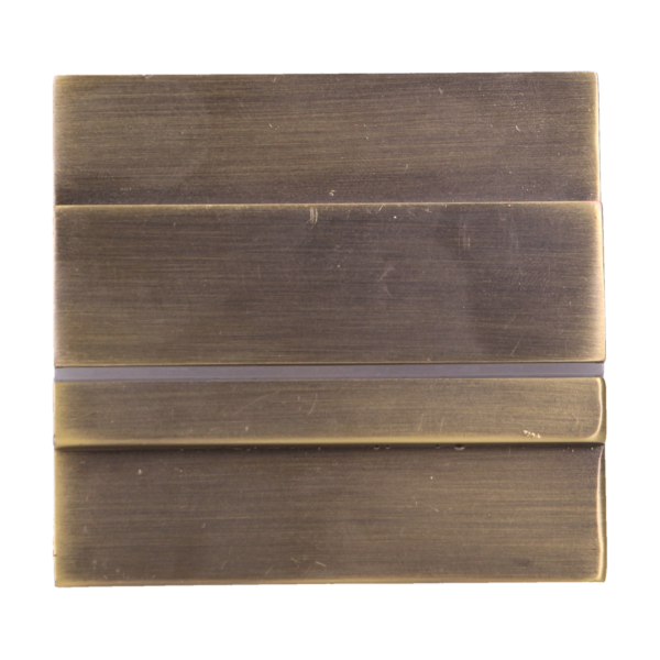 LED staircase luminaire CYGNUS, 3000K, brass