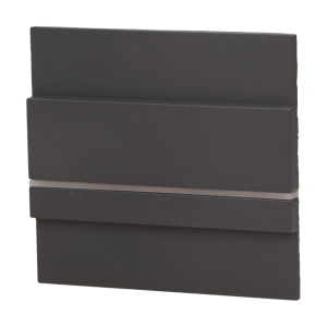 LED staircase luminaire CYGNUS, 3000K, graphite