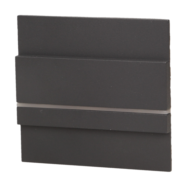 LED staircase luminaire CYGNUS, 3000K, graphite