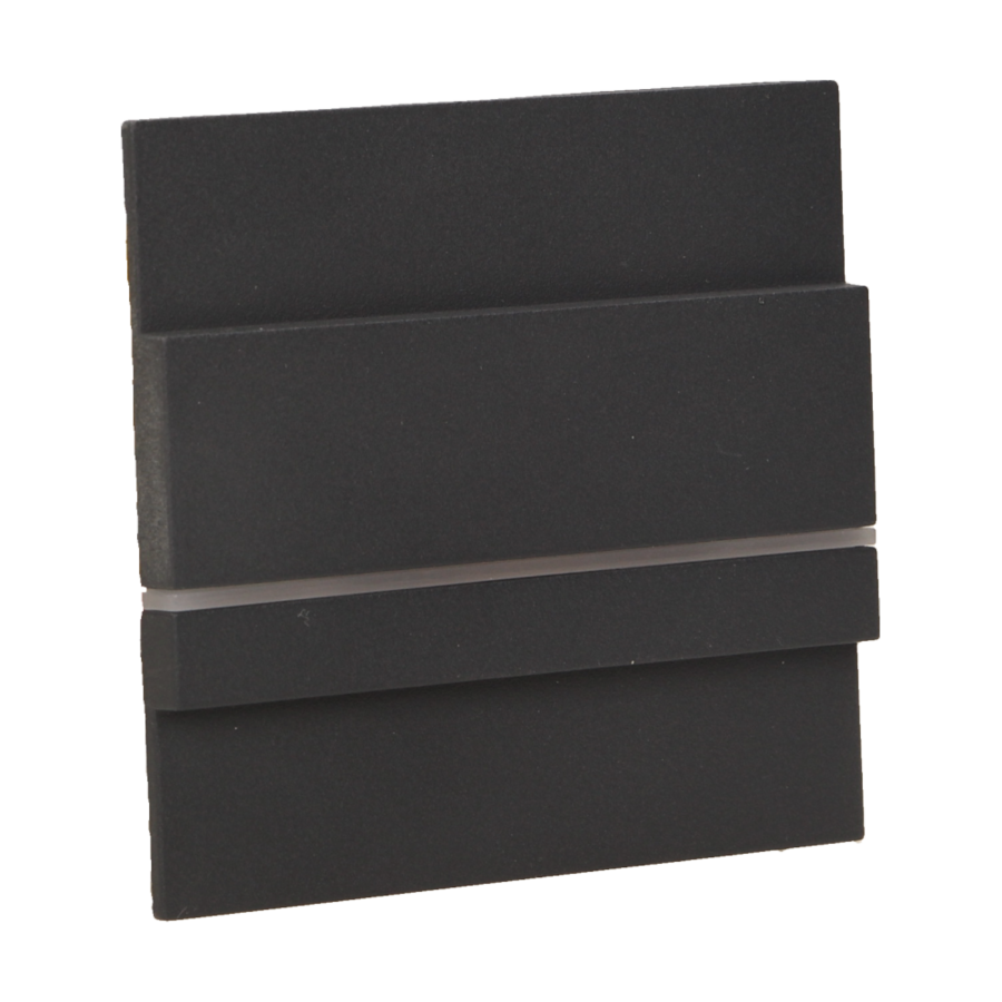 LED staircase luminaire CYGNUS, 3000K, graphite