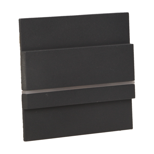 LED staircase luminaire CYGNUS, 3000K, graphite