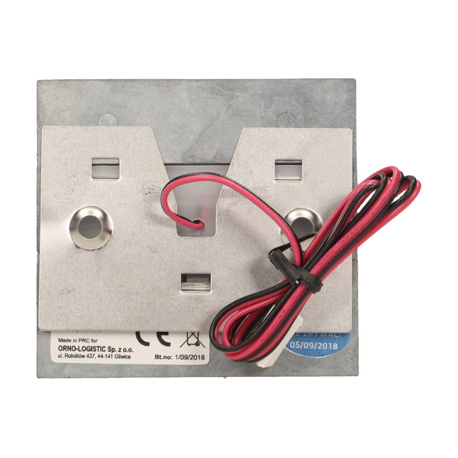 CYGNUS LED 1,2W, oprawa schodowa natynkowa, 12V DC, 100lm, 3000K, grafit