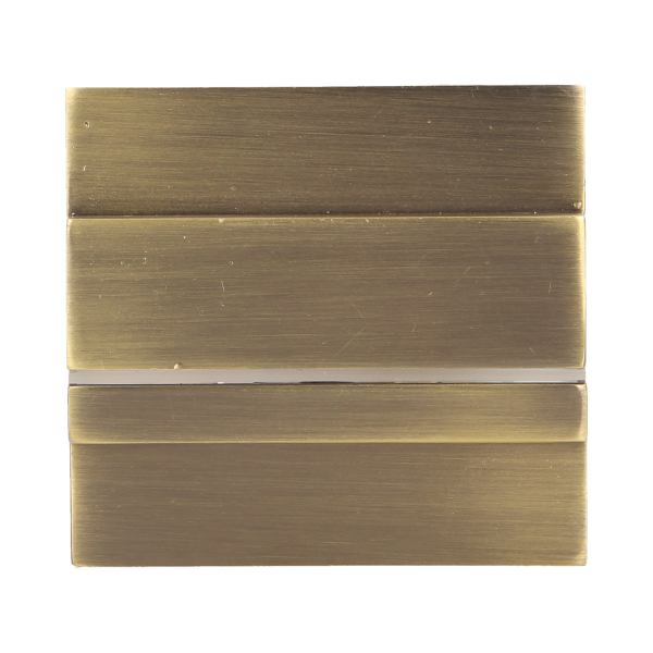 LED staircase luminaire CYGNUS, 6000K, brass