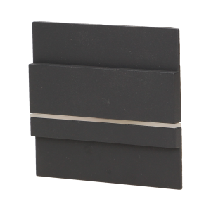 CYGNUS LED 1,2W, oprawa schodowa natynkowa, 12V DC, 100lm, 6000K, grafit