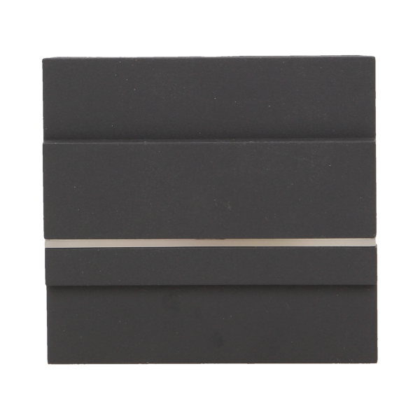 CYGNUS LED 1,2W, oprawa schodowa natynkowa, 12V DC, 100lm, 6000K, grafit