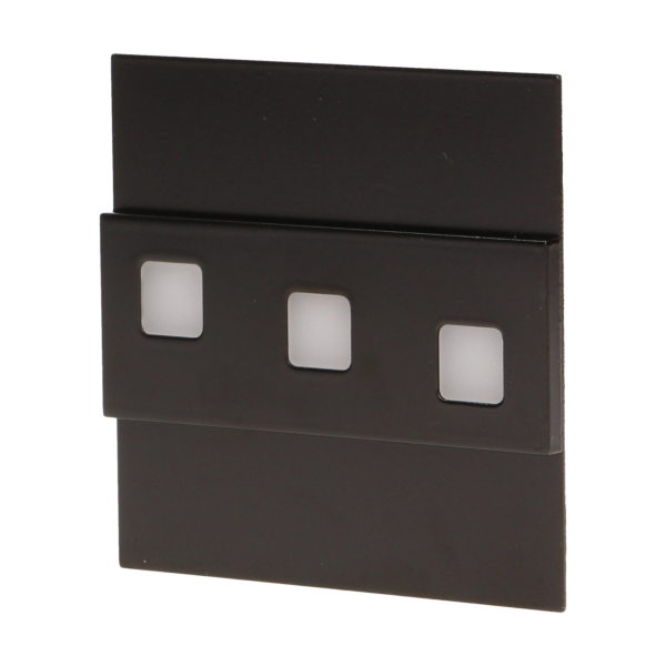 LED staircase luminaire LEPUS, 3000K, black