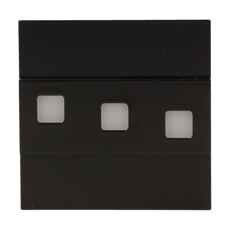 LED staircase luminaire LEPUS, 6000K, black