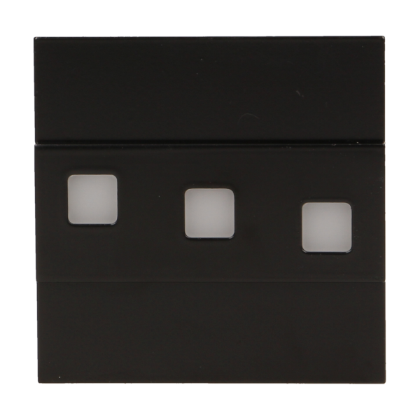 LED staircase luminaire LEPUS, 6000K, black