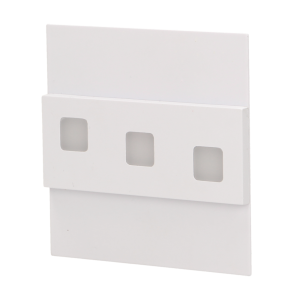 LEPUS LED 1,2W, oprawa schodowa natynkowa, 12V DC, 100lm, 6000K, biała
