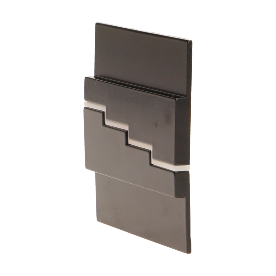 LYNX LED 1,2W, oprawa schodowa natynkowa, 12V DC, 100lm, 6000K, czarna