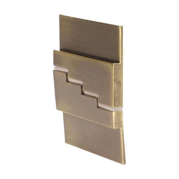 LED staircase luminaire LYNX, 6000K, brass