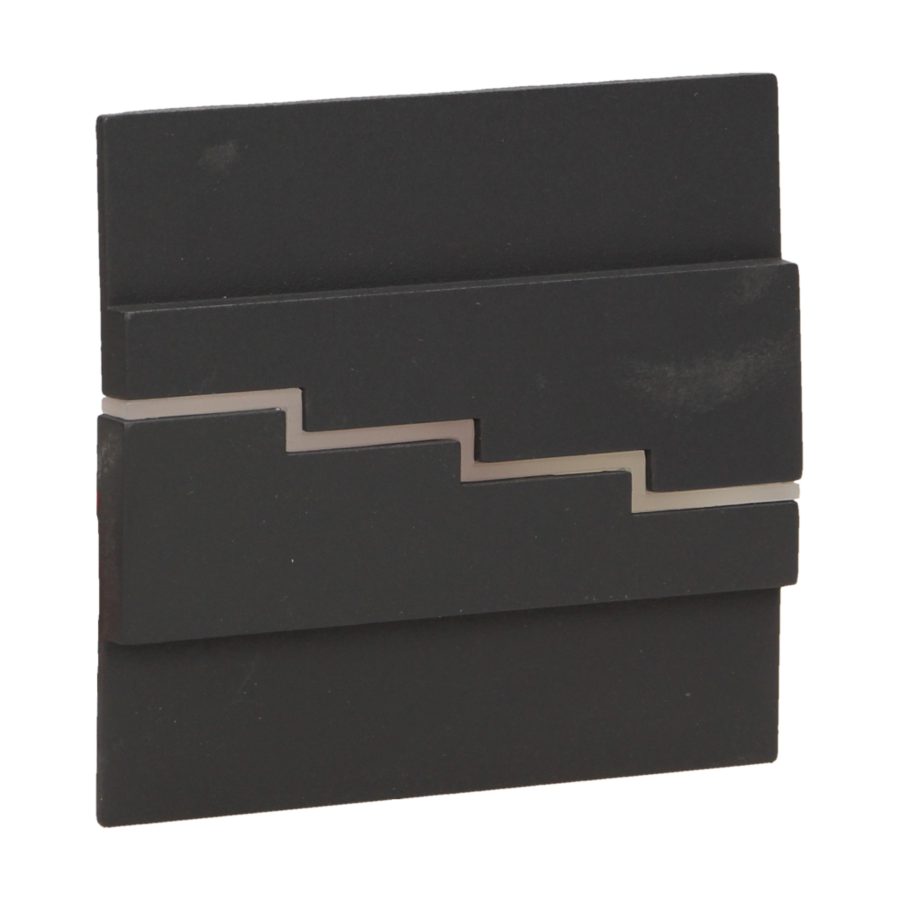 LED staircase luminaire LYNX, 6000K, graphite