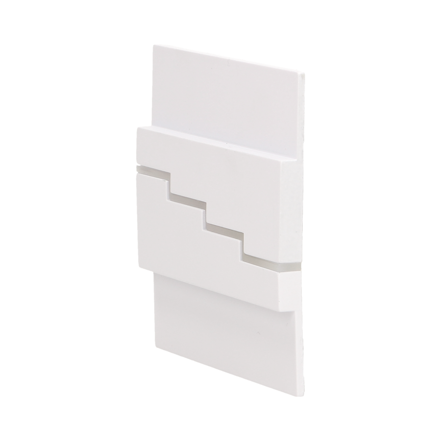 LYNX LED 1,2W, oprawa schodowa natynkowa, 12V DC, 100lm, 6000K, biała
