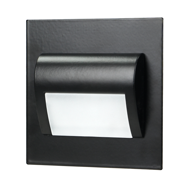 DRACO LED NEW staircase light fitting 1.5W, 12VDC, 30lm, 3000K, black
