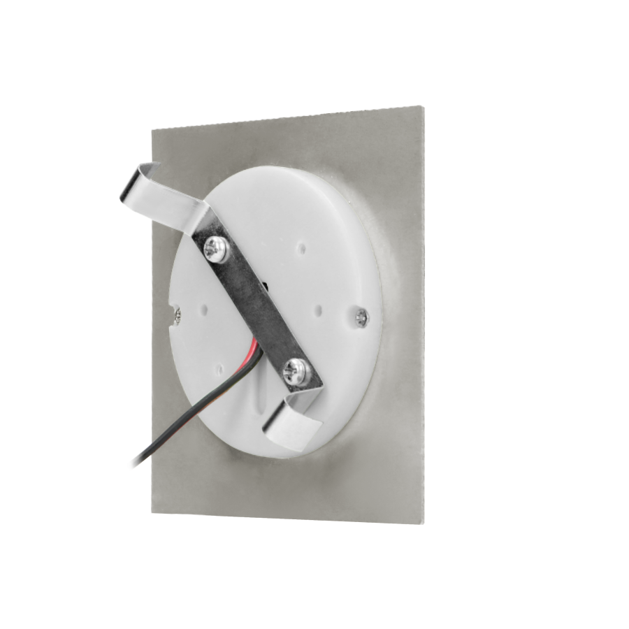 DRACO LED NEW 1,5W, oprawa schodowa podtynkowa, 12VDC, 30lm, 3000K, satyna, innowacyjny sposób montażu