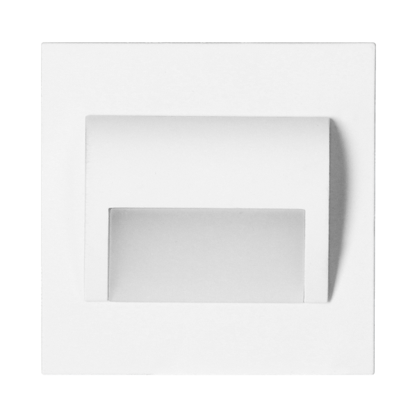 DRACO LED NEW recessed stairway light 1.5W, 12VDC, 30lm, 6000K, white