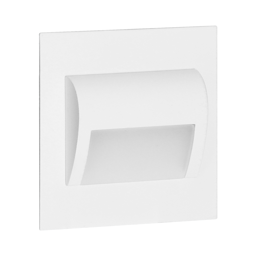 DRACO LED NEW recessed stairway light 1.5W, 12VDC, 30lm, 6000K, white