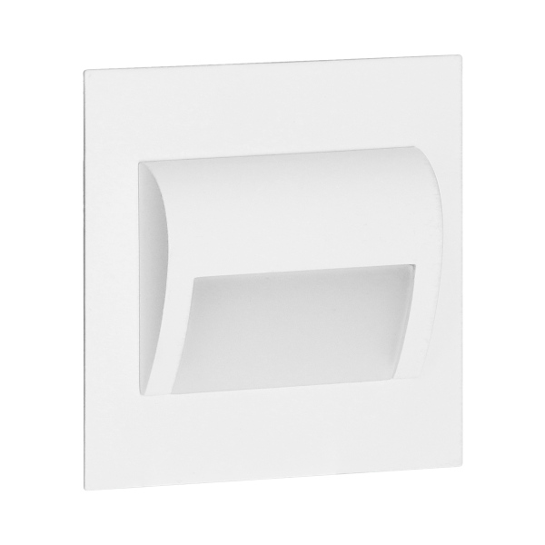 DRACO LED NEW recessed stairway light 1.5W, 12VDC, 30lm, 6000K, white