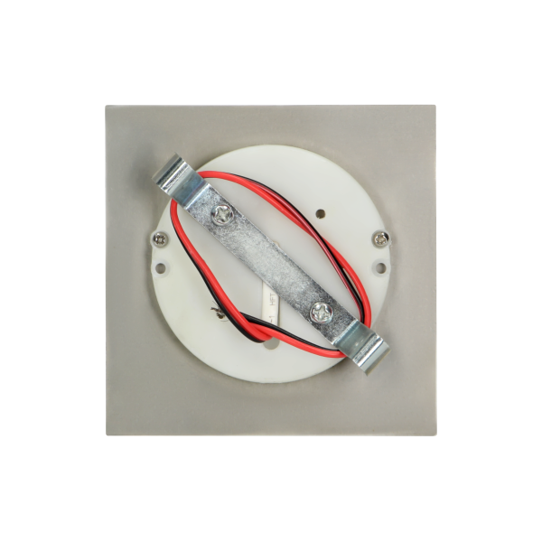 TRACO LED 1.5W staircase light fitting, 12VDC, 30lm, 3000K, satin