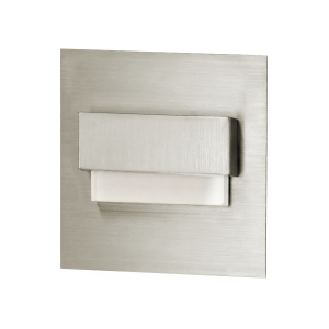 TRACO LED 1.5W staircase light fitting, 12VDC, 30lm, 6000K, satin