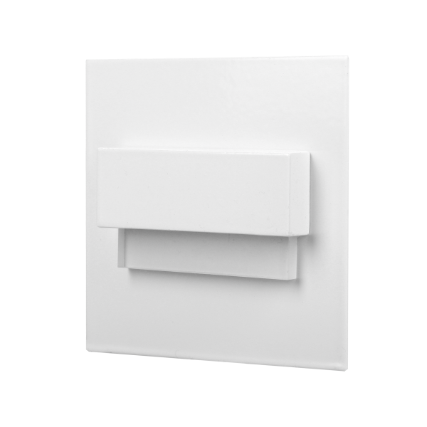 TRACO LED 1.5W staircase light fitting, 12VDC, 30lm, 6000K, white