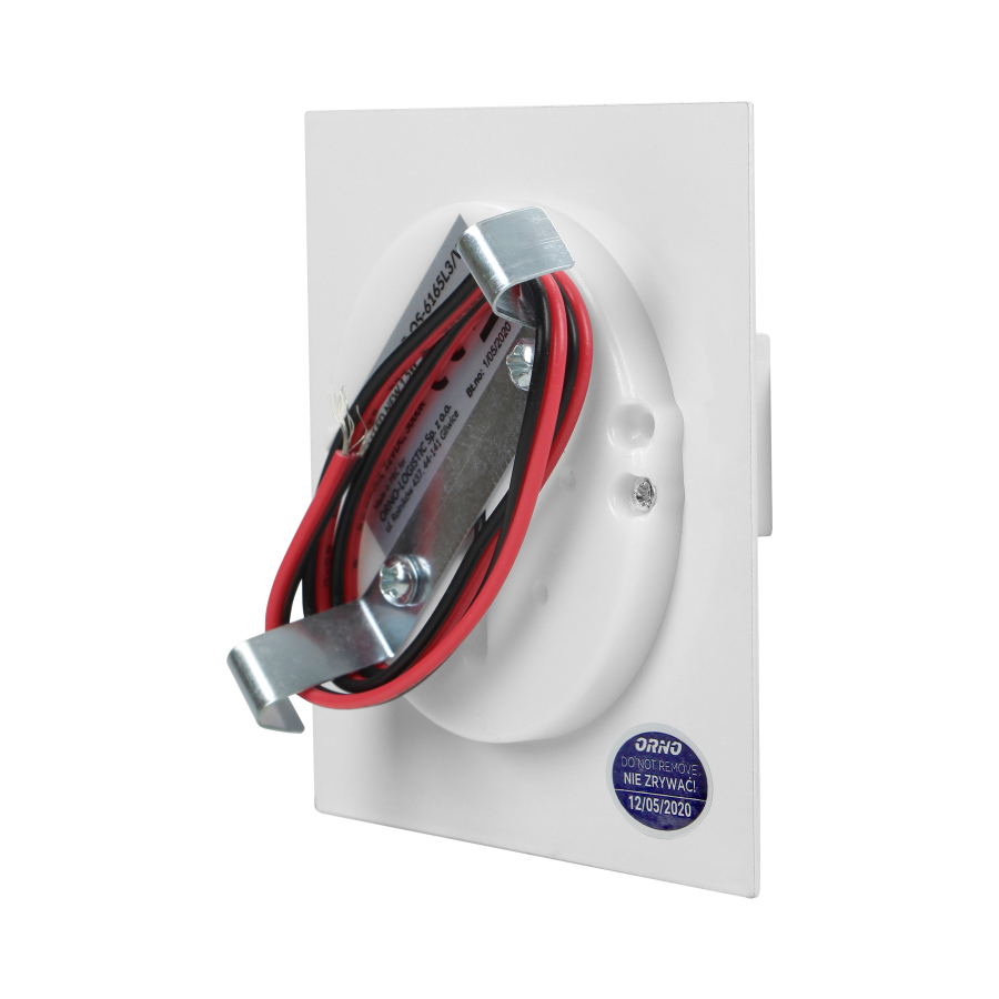 TRACO LED 1,5W, oprawa schodowa podtynkowa, 12VDC, 30lm, 6000K, biały, innowacyjny sposób montażu