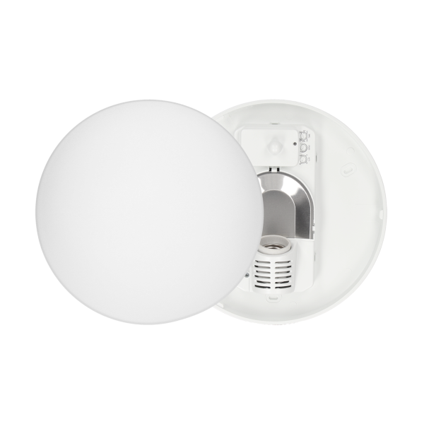 E27 lighting fixture MARIN with microwave sensor, IP44