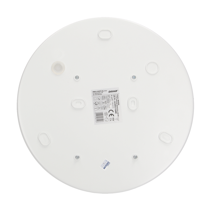 E27 lighting fixture MARIN with microwave sensor, IP44