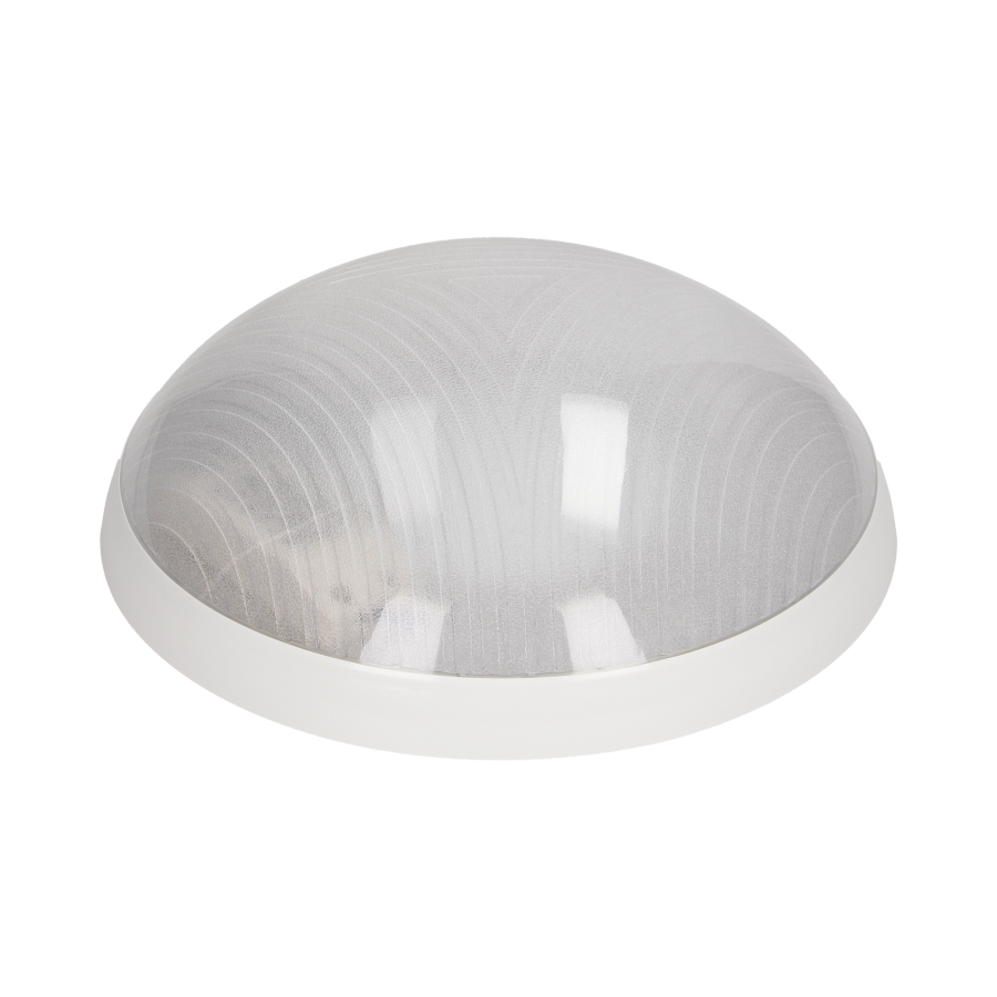 HELM LED 12W, plafon z mikrofalowym czujnikiem ruchu, 1150lm, IP44, 4000K, poliwęglan przeźroczysty, biały