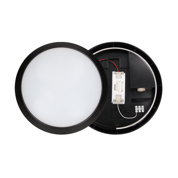 Plafon BRYZA ECO LED 12W, czarny